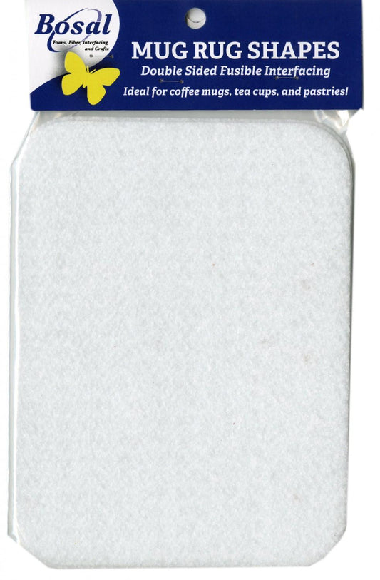 Rectangle Mug Rug Craftex 6in x 8in 4pk # MRS12RECT