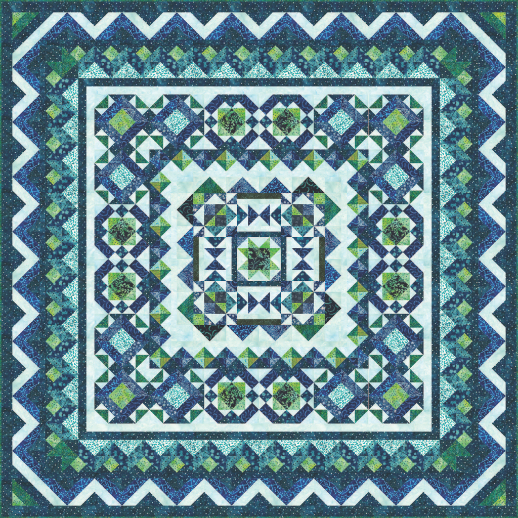 Rippling Pond Block of the Month - Full Kit