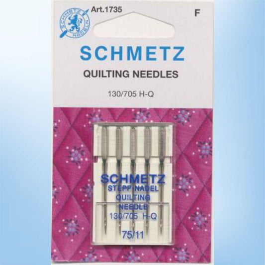 SCHMETZ Quilting Needles Carded - 75/11 - 5 count - 1735