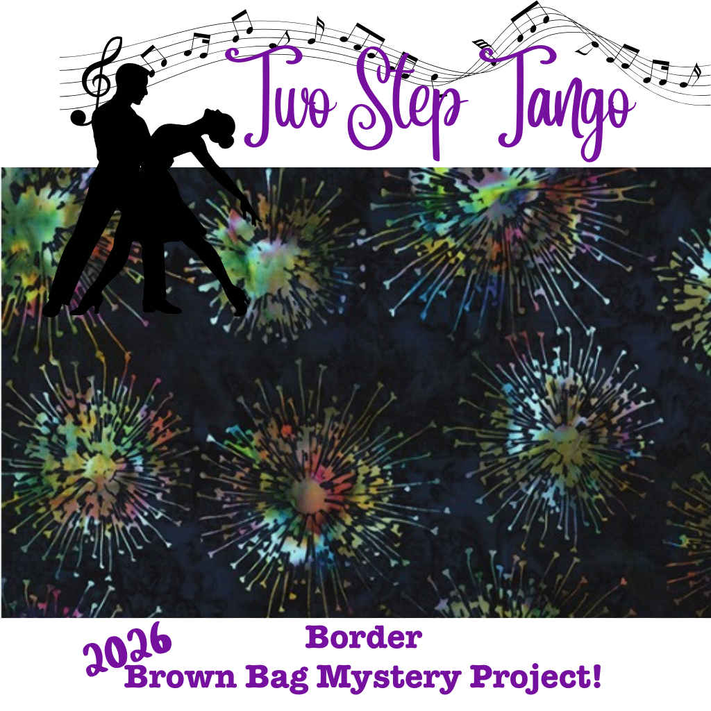 Sapphire Stars Tango Border- Brown Bag Mystery 2026