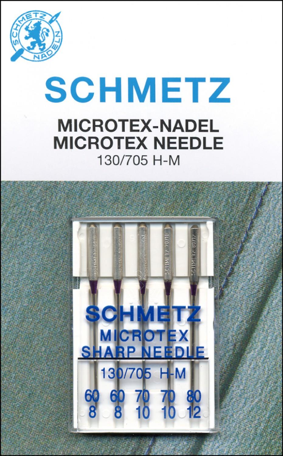 Schmetz Sharp / Microtex Machine Needle Size 60/70/80 # 1839