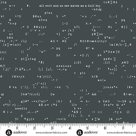 Scrawl - Punc. Anthracite - A1215C