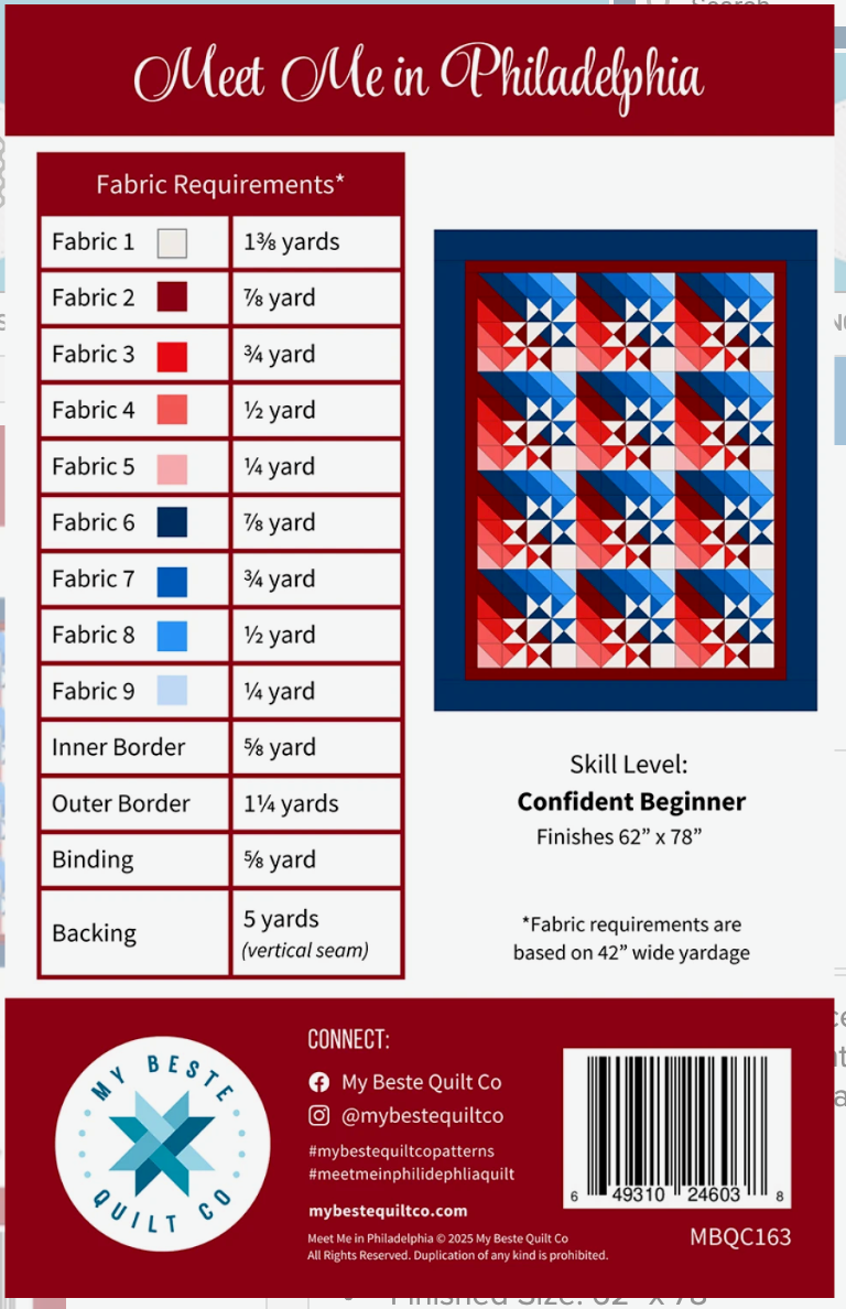 Ticket to Cypress Hills Cotton Quilt Kit