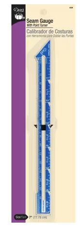 Seam Gauge With Point Turner 7in # 658