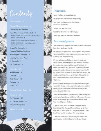 Sew Very Easy Quilt-As-You-Go Clamshells # 11574