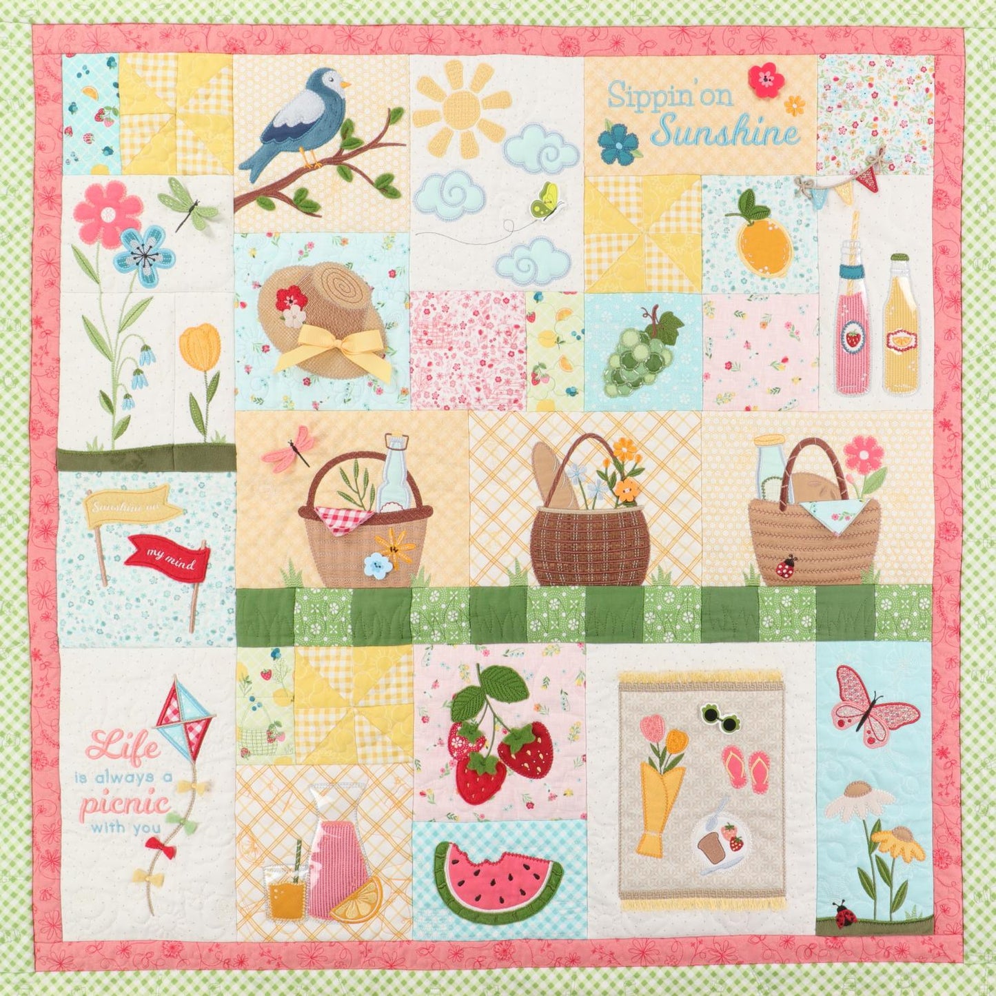 Sippin' on Sunshine Feature Quilt # KD822