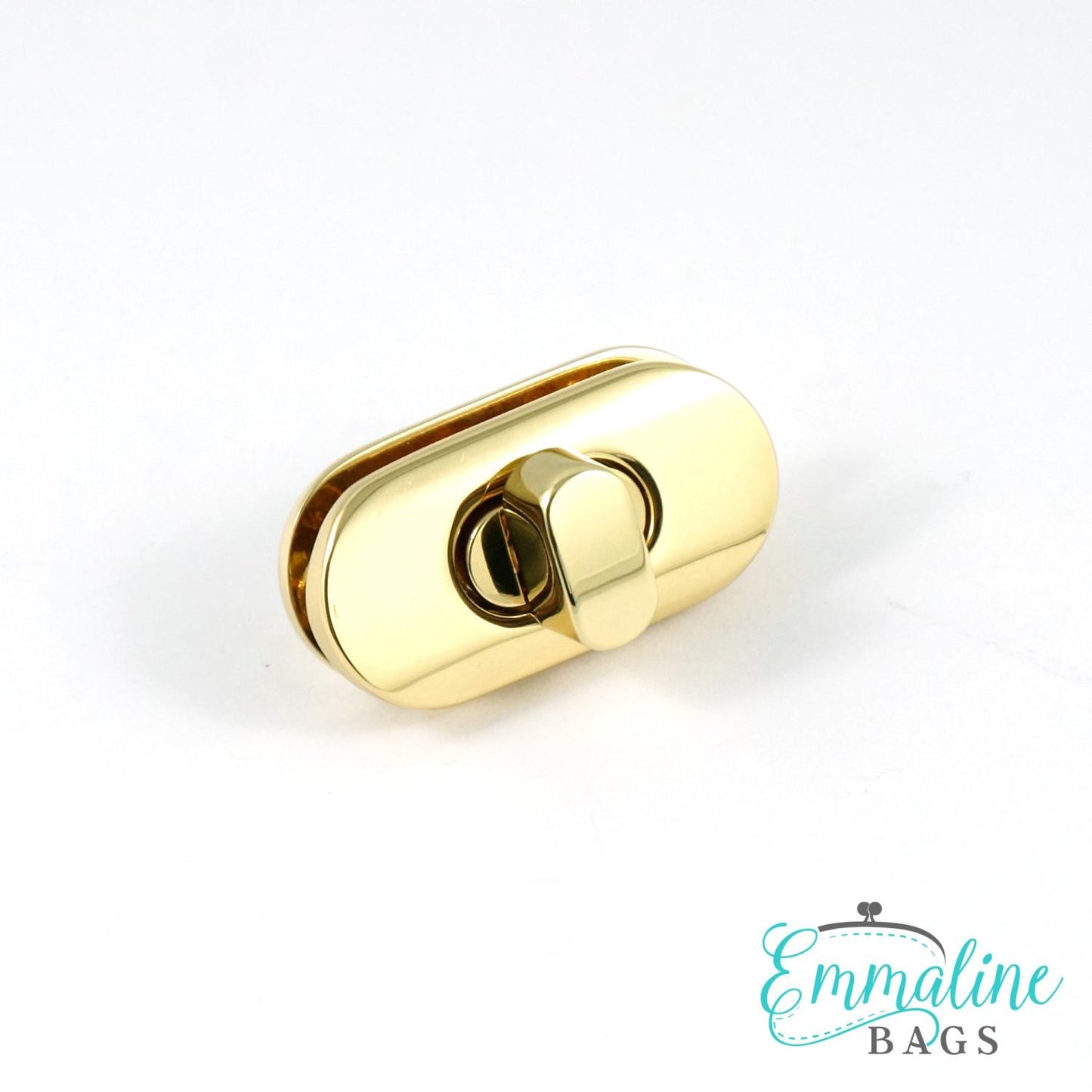 Small Turn Lock - W/Screws- EBLC-301GO