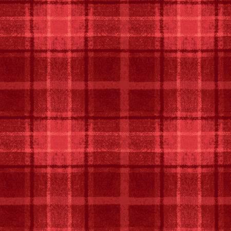 Snowtop Mountain - Red Big Plaid Flannel # F10896M-R2