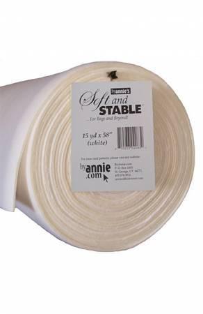 Soft And Stable White 58" wide Full Roll Only - SS2015 Full Roll Only