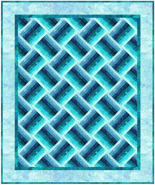 Split Rail Fence Quilt - PC-305W
