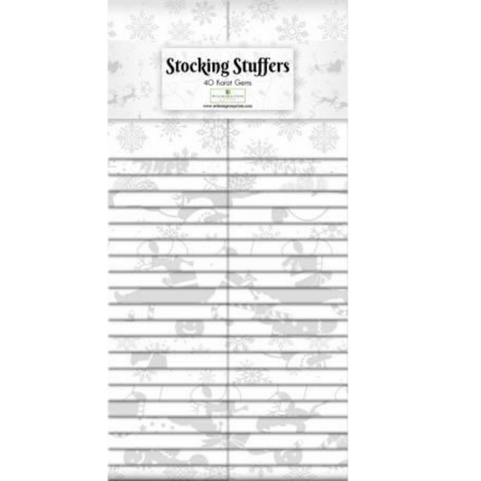 Stocking Stuffers 2.5" strips 40pcs - Q842-127-842