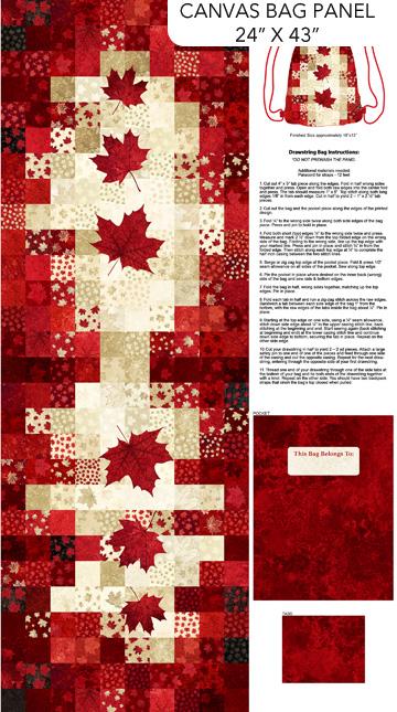 Stonehenge Oh Canada 14 - Backpack Panel - C29024-24