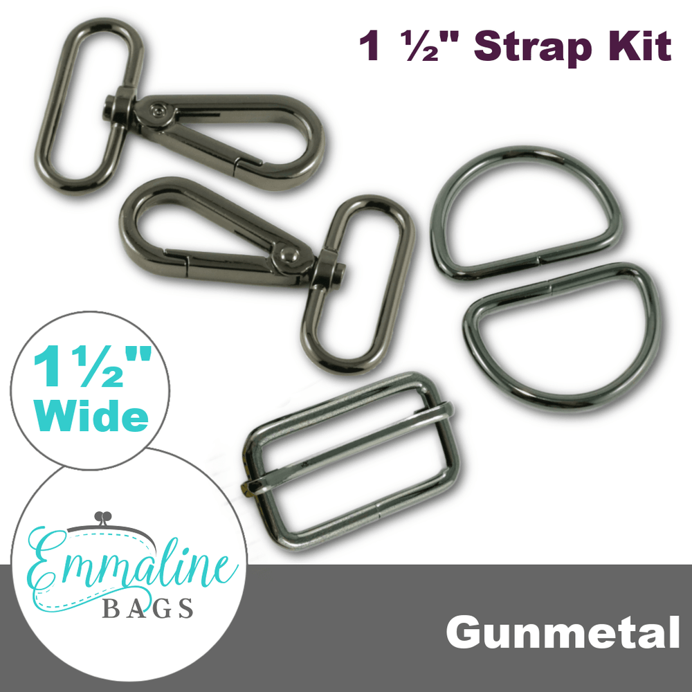 Hardware Kit/Strap Kit for 1.5" wide strap - EBKIT-507-GM