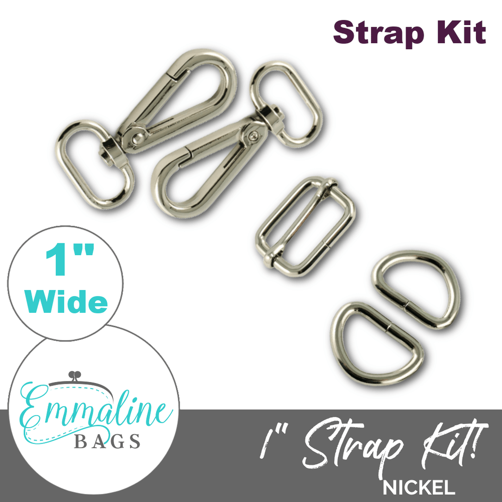 Hardware Kit/Strap Kit for 1" wide strap - EBKIT-510-NL