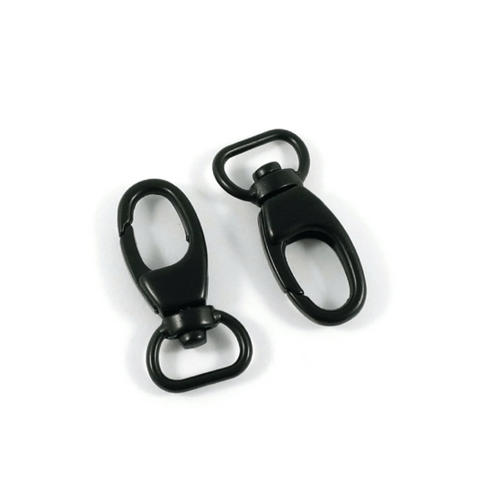 Swivel Snap Hook - 1/2inch - Matte Black - EBHK-12-MB