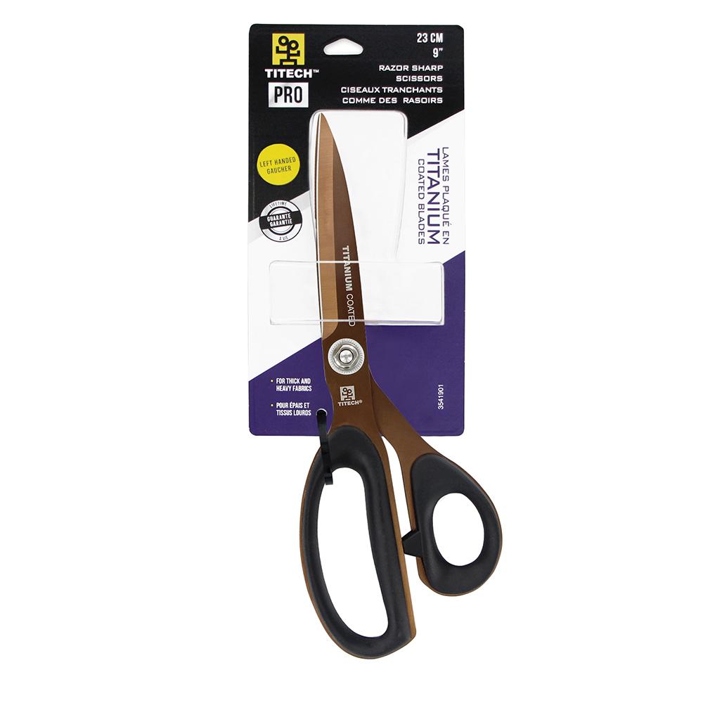TITECH Pro 9" Lefthanded Dressmakers Scissors - 3541901
