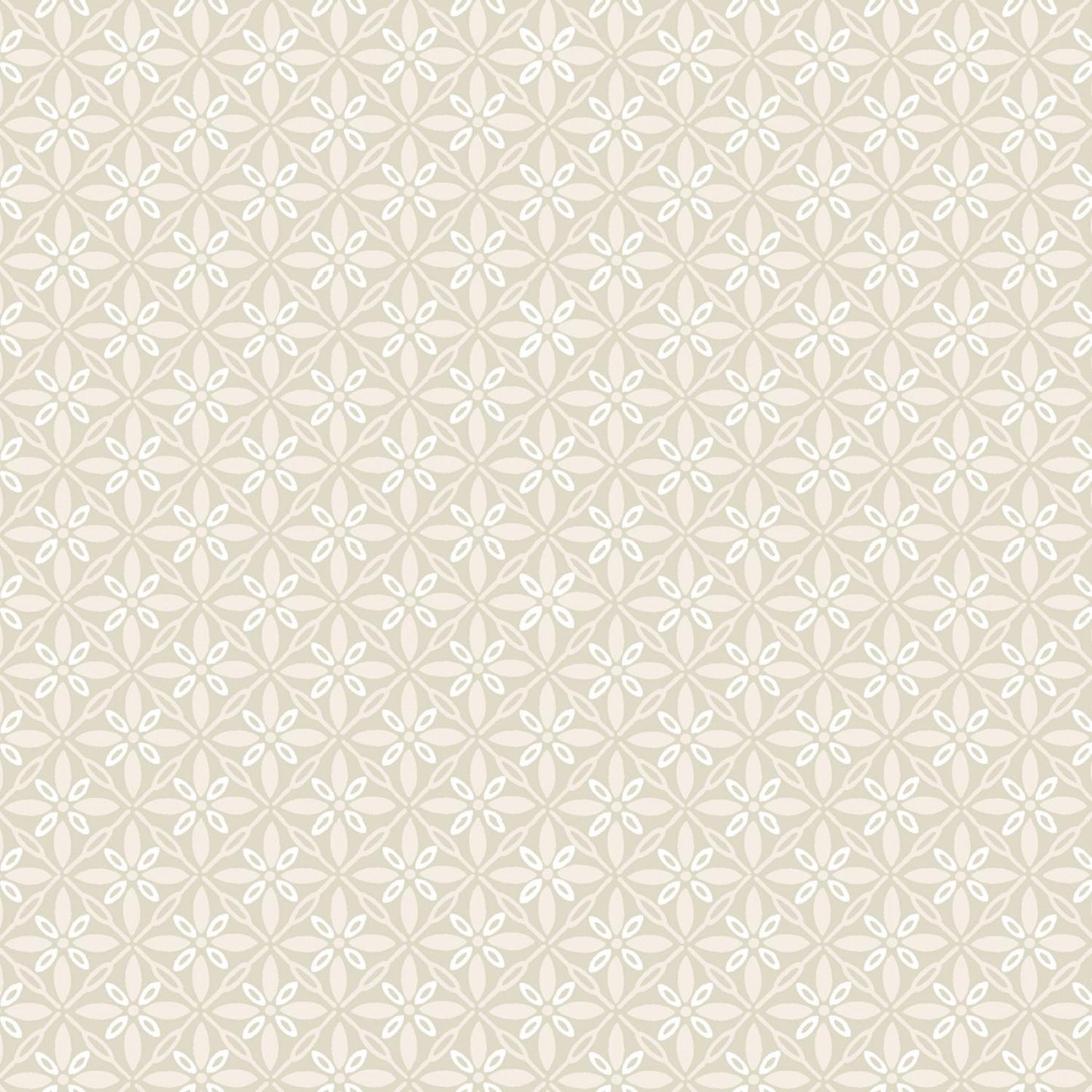 Kimberbell Basic - Cream/Taupe - Tufted - 9396-E