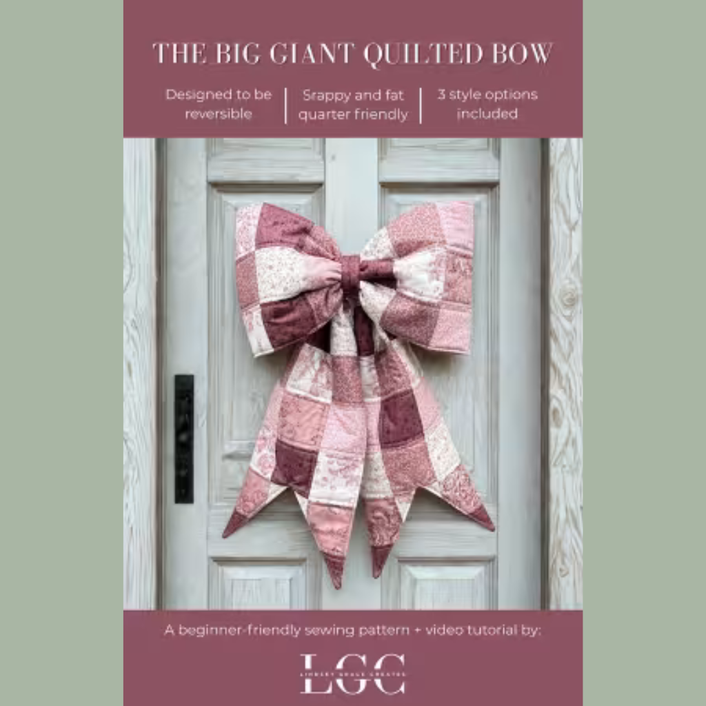 The Big Giant Quilted Bow # LGC-TBGQB