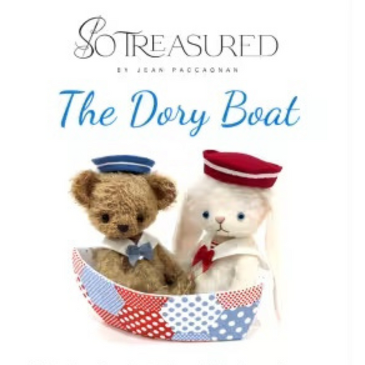 The Dory Boat: Fabric Toy Boat # SOTR-DORY