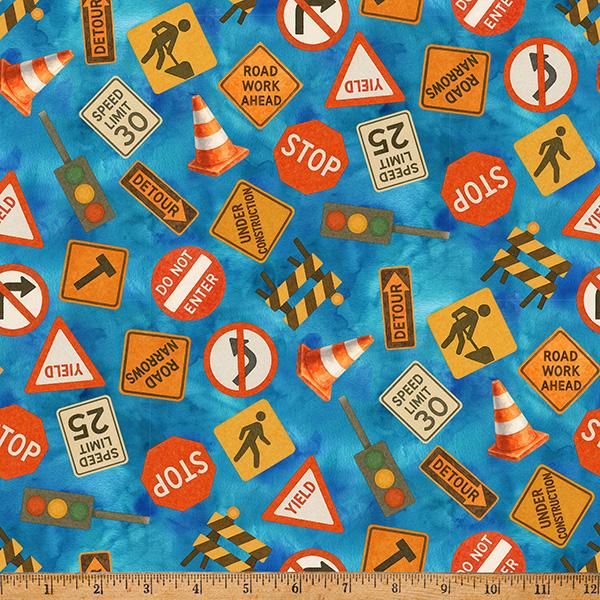 Things That Go From A-Z - Blue 25745-7