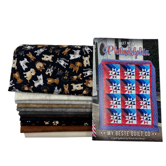Ticket to Dogpound Cotton Quilt Kit
