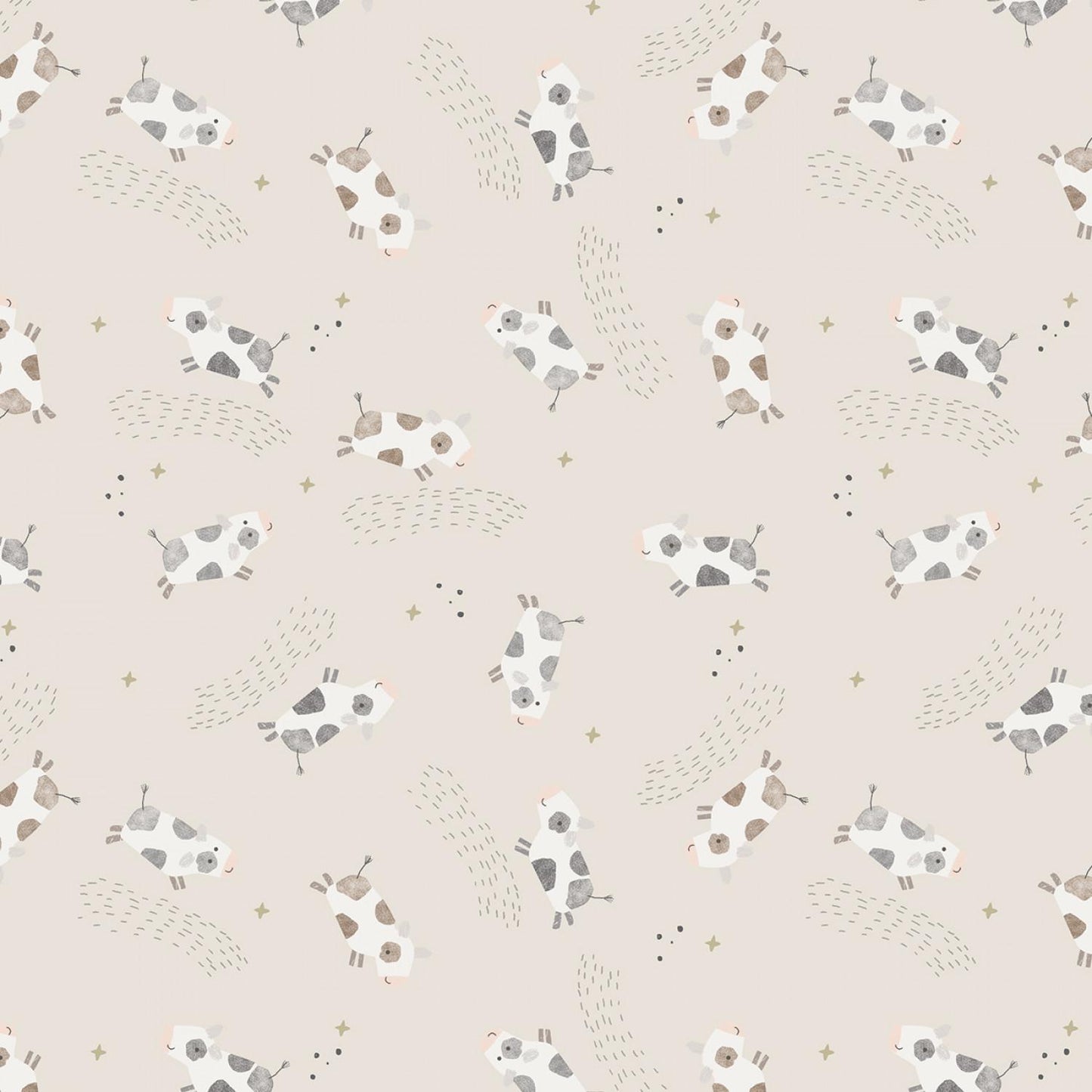 Till the Cows Come Home Flannel - RBF16111-ASH