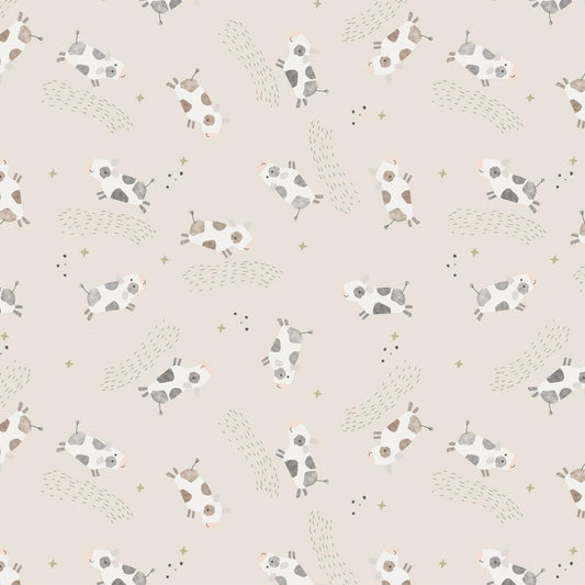 Till the Cows Come Home Flannel - RBF16111-ASH