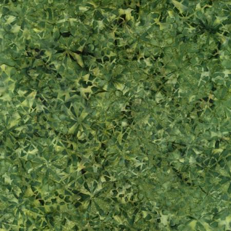 Tonga Forest Floor Batik - Pinwheel - B4906-Pine