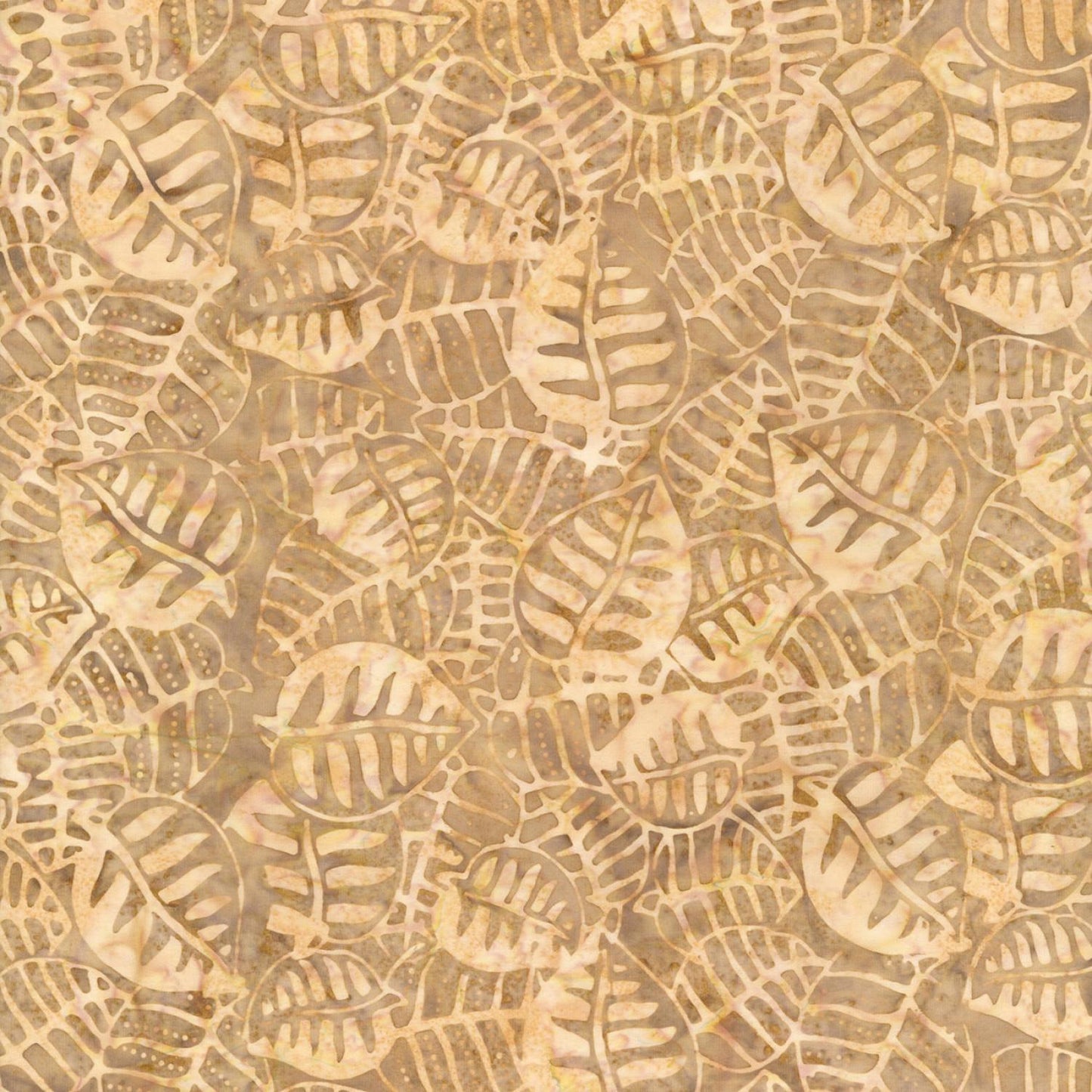 Tonga Moonlit - Dotty Leaves - B3084-Clay