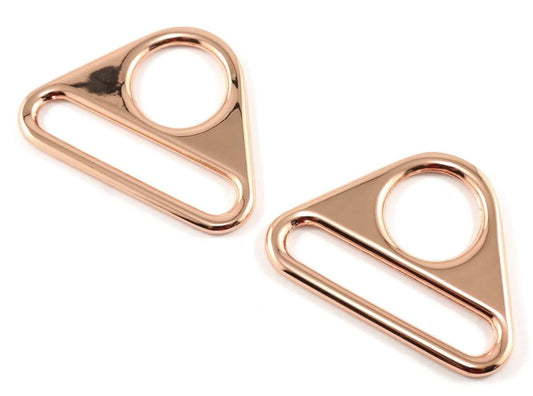 Triangle Rings 1 1/2" - Copper - 2 pack - EBTRI-38-CP/2