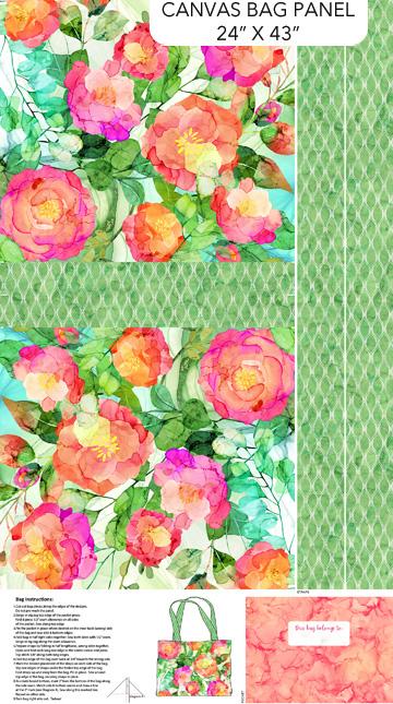 Veranda Canvas Tote - C28396-10