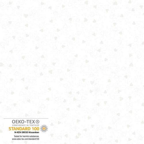 We Love Christmas 2025 - White Snowflakes With Pearls - 4592M-114P