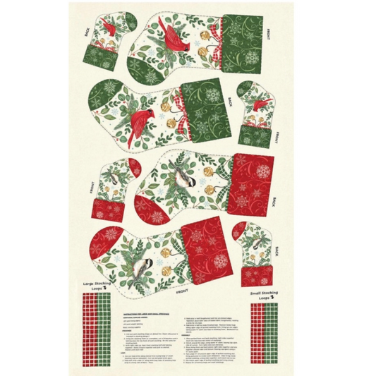 When Snow Falls Panel - Snowy White - 56179-11