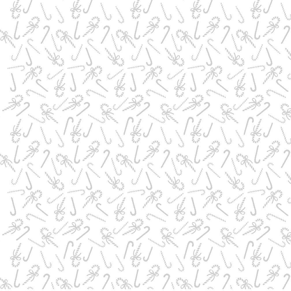 Whiteout Holiday - Candy Canes - C3913-Wht