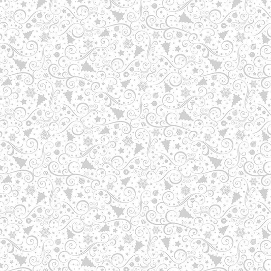 Whiteout Holiday - Trees & Ornaments - C3540-Wht