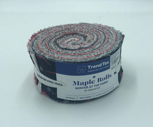 Winter At The Farm - Maple Roll (Jelly Roll) - MR13453