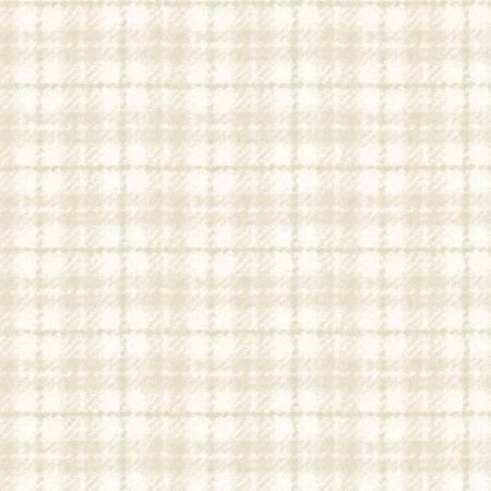 Woolies Flannel Light Tan Plaid - F18502M-E2