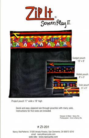 Zip It Pouches (Screen Play 2) # ZI201