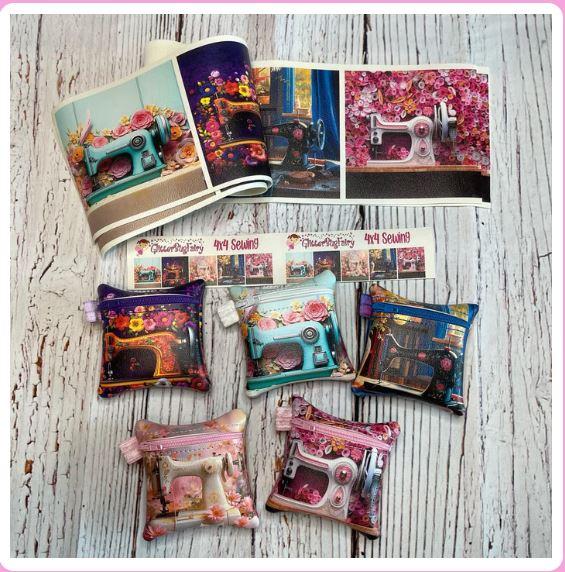 Zipper Bag Panels Sewing