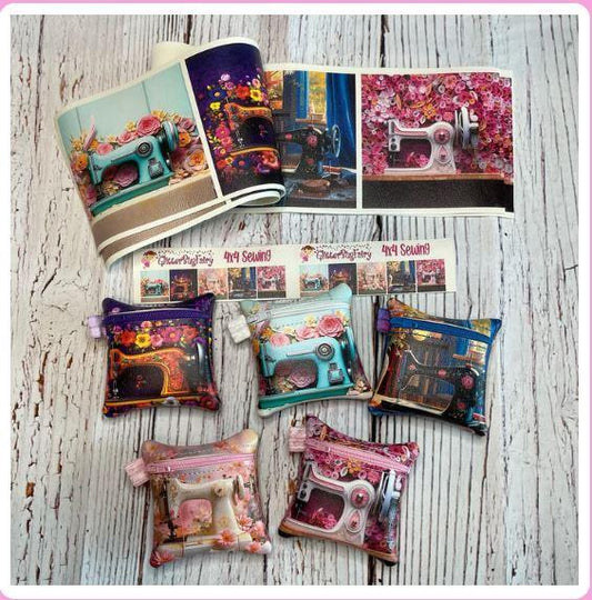 Zipper Bag Panels Sewing