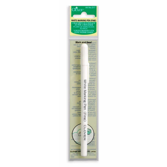 Marking Pen - White - Fine - 517CV