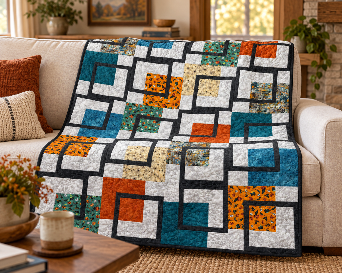Emerald Hollow 2m Lap Quilt Kit
