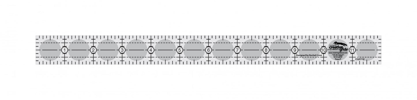 Creative Grids Ruler 1" x 12" - CGR112