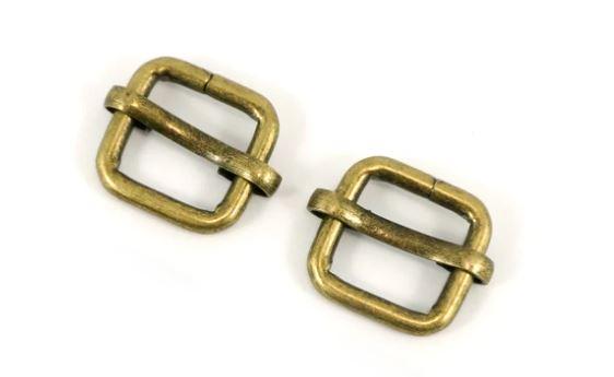 Adjustable Slider 1/2" - Antique Brass SLD12MM-AB/2