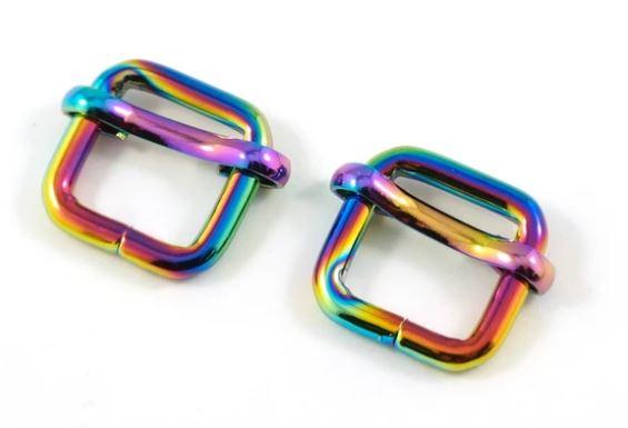 Adjustable Slider 1/2" - Rainbow EBSLD-12-IRI