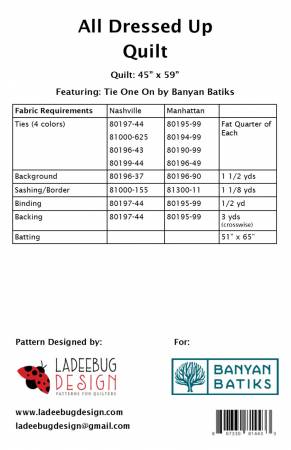 All Dressed Up # LBPTNB0082