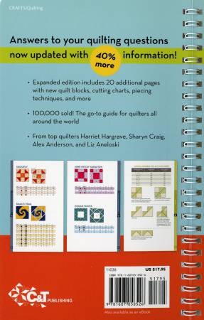 All-in-One Quilter's Reference Tool Updated - Softcover- 11038