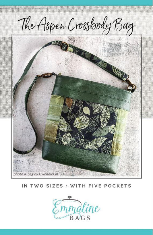 Aspen Crossbody Bag - EMB-122-PAPER