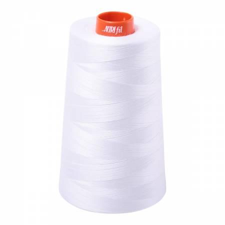 Aurifil Thread (Mako) - Cone - 6452 yards - White - MK50CO2024