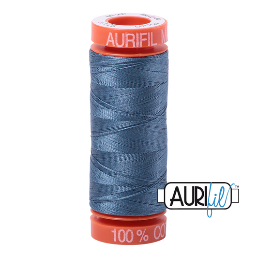 Aurifil Thread - 50 wt -200 meters - blue grey - MK50SP200-1126